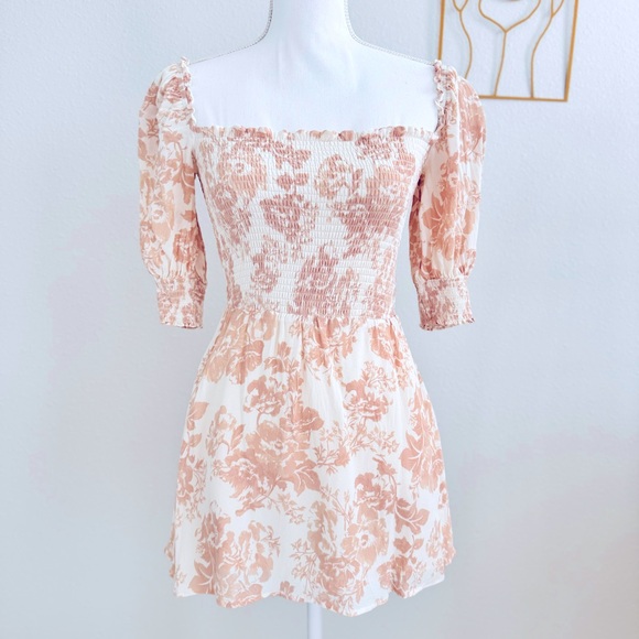 NWT Reformation Elle Mini Dress in Abalone (Size 2) - Picture 4 of 6